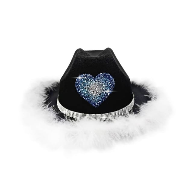 Product Classification Cowboy Hat For Kids | Heart Theme Casual Style For Parties And Everyday Wear