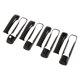 thumbnail image 2 of Uds cubiertas de manija de puerta Exterior de coche reemplazo negro brillante para Dodge Ram 1500 2500 3500 4500 5500, 2 of 5