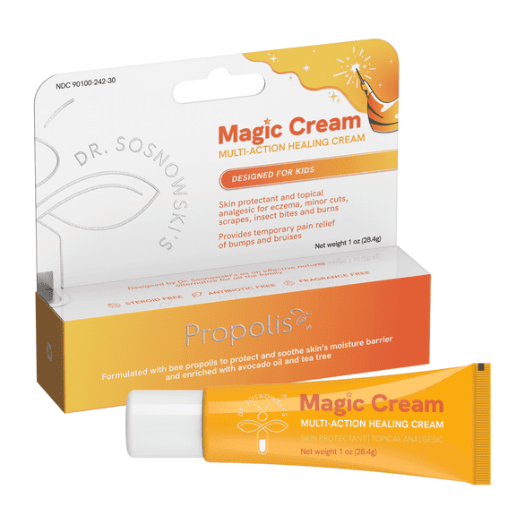 Dr. Sosnowski’s Magic Cream – Kids Multi-Action Healing Cream | Eczema, Minor Cuts, Insect Bites, Rashes & More | Free from Steroids, and Antibiotics