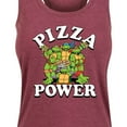 thumbnail image 3 of Teenage Mutant Ninja Turtles - Pizza Power - Women's Racerback Tank Top, 3 of 5