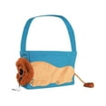thumbnail image 1 of CSChome Cat Bag Lion-Shaped Dog Canvas Large Capacity Escape-proof Pet Shoulder Carrying, 1 of 7