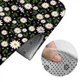thumbnail image 5 of Xecao Daisy 2-Piece Vintage Seamless Anti-Skid Mat Set, featuring a stylish pattern for a safe and elegant toilet rug experience, 5 of 6
