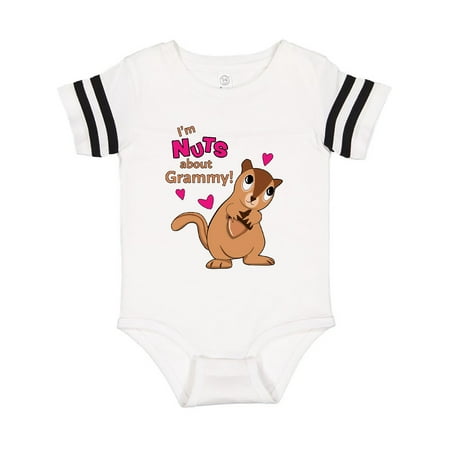 

Inktastic I m Nuts About Grammy Gift Baby Boy or Baby Girl Bodysuit