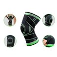 thumbnail image 2 of 1 Paire Genouillère Compression Genouillères Extérieur Course Genouillère Support Ajustable Sport Genouillères, 2 of 3