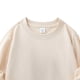 thumbnail image 4 of Blusas y camisas de manga larga con cuello redondo para niños, sudadera deportiva informal de color liso con cuello redondo y manga larga para niñas, top de poliéster, 4 of 5