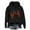 Black, variant on Wang6 Funny Graphic Hoodies for Womens Loose Fit Shrimp Pirinted Hooded Pullovers Sweatshirts Trendy Fall Long Sleeve V Neck Tops Pink XL