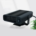 thumbnail image 3 of Car Heater Defroster Defogger 360 Degree Rotated Car Defogger for Vehucle Winter 24V Black, 3 of 8