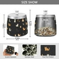 thumbnail image 2 of Yayeee Ashtray with Lid for Cigarette Smokeless Stainless Steel Home Ash Holder, Pixel Cat, 2 of 7