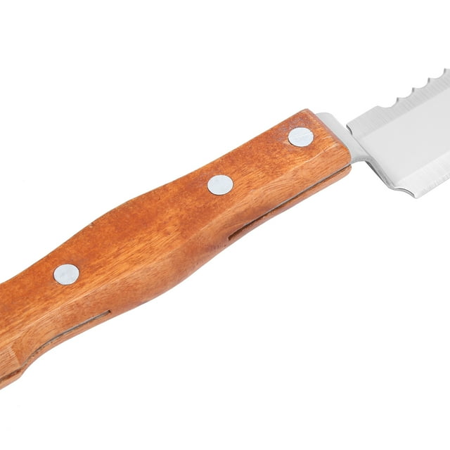 Fyydes Multifunctional Stainless Steel Honey Cutter Knife Scraper Beekeeping Tool With Wood Handle,Honey Scraper,Honey Cutter