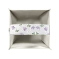 thumbnail image 4 of POLERO Square Tissue Box Cover PU Leather, Cute Rabbit Lavender Waterproof Car Tissue Holder Storage for Bathroom Vanity, Countertops, Dressers, Night Stand, Parlors and Offices, 4 of 7