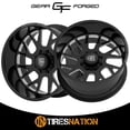 thumbnail image 2 of 22x14 Gear Off Road F71BM1 Forged Black Milled Wheel 8x6.5 (-76mm), 2 of 5