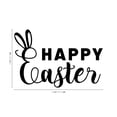 thumbnail image 4 of Easter Day Vinyl Wall Art Decal - Eggstra Cute - 21" x 23" - Eggs Resurrection Sunday Pascha Holiday Modern Cute Home Living Room Bedroom Apartment Office Work Nursery Decor, 4 of 4