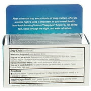 Unisom SleepGels Nighttime Sleep-Aid Softgels, 32 Ct (2 Pack) (Bundle)