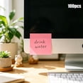 thumbnail image 2 of Under 1$ Product! Sticky Notes 3x3 Inches, Bright Colors Self-Stick Note Pads, Easy to Post for Home, Office, Notebook and Daily Life Organization, 100 Sheets/Pad, Red, 2 of 7