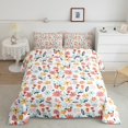 thumbnail image 2 of jejeloiu Vintage Boho Flowers Bedding Comforter Set,Country Floral Twin Comforter Sets,Rustic Plant Bedding Set For Men Women,Ultra Soft Home Decor Reversible,2pcs, 2 of 8
