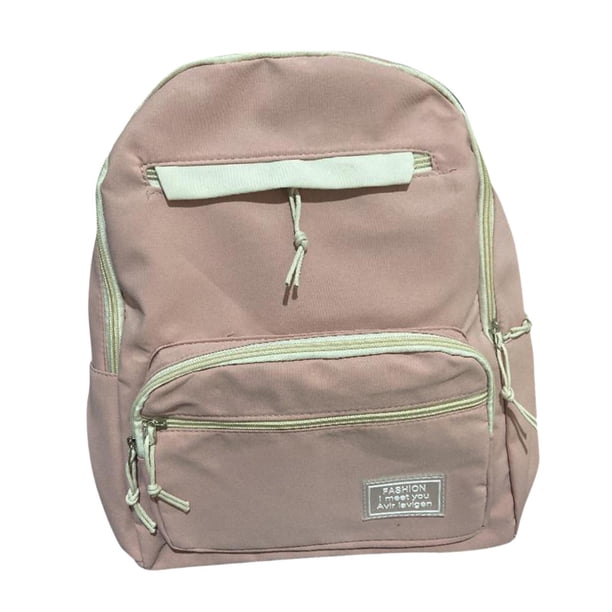 Mochila para niños, bolsa para computadora, mochila para actividades al aire libre, compras y desplazamientos. Rosa