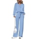 thumbnail image 1 of Sudaderas de otoño Outfits PRETTYGARDEN de 2 piezas para mujer, color azul, 1 of 8