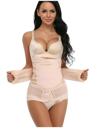 Bellefit Postpartum Medical-Grade Corset Abdominal Compression Shapewear  Beige : : Clothing, Shoes & Accessories