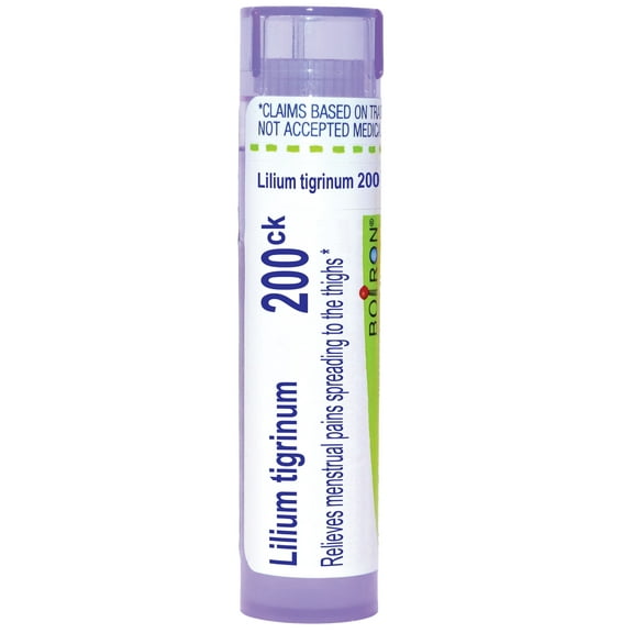 Boiron Lilium Tigrinum 200CK Homeopathic Single Medicine For Pain 80 Pellet