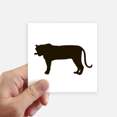 thumbnail image 1 of Tigre Negro, retrato animal Pegatinas de pared cuadrado de 10 cm maleta portatil Motobike Decal 8pcs, 1 of 1