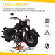 thumbnail image 2 of Gato Mecanico Elevador P/motocicleta 1100lbs Alto 85mm-340mm Rojo/Negro, 2 of 5