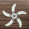 thumbnail image 4 of MOVTOTOP 18 Inch Grey Plastic Fan Blade with 5 Leaves for Home Use Enhancing Airflow and Coverage, 4 of 8