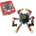 thumbnail image 1 of SUNSIOM Mechanical Fidget Spinners Toys Deformable Chain Fingertip Robot, 1 of 7