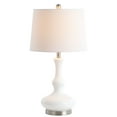 thumbnail image 2 of SAFAVIEH Kellen Solid Glam 25.5 in. H Table Lamp, White/Nickel, 2 of 3