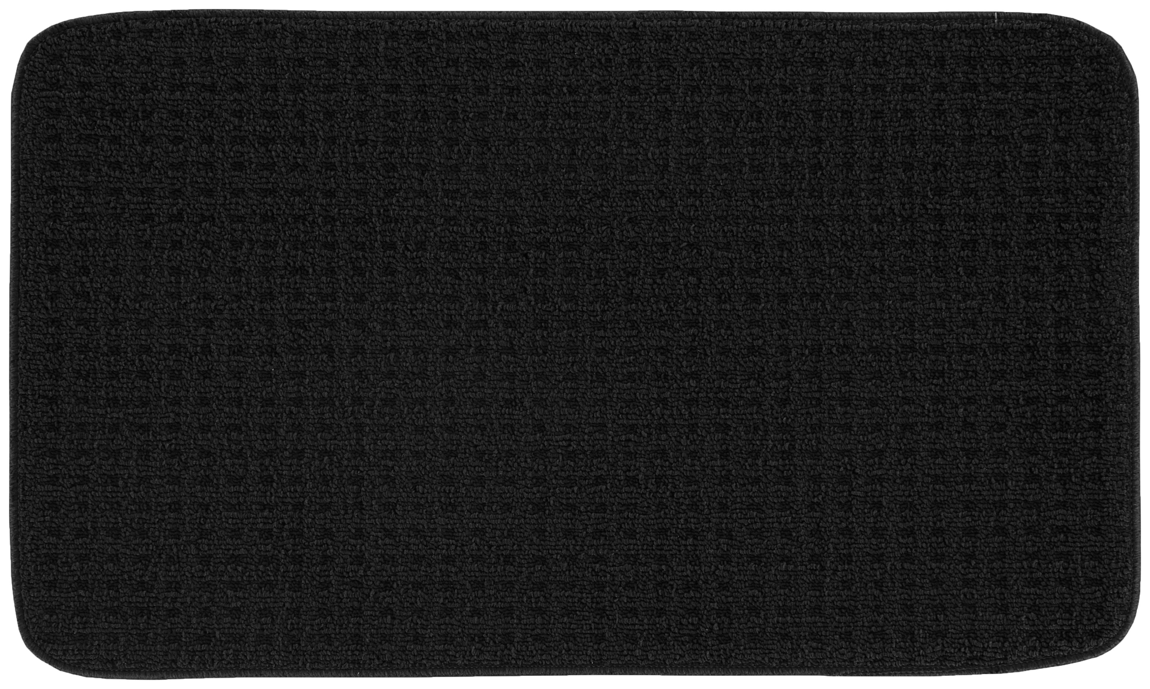 Garland Rug Herald Square 24 in. x 40 in. Kitchen Rug Black