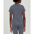 thumbnail image 5 of Landau ProFlex Haut de Blouse Médicale pour Femmes : 3 Poches, Coupe Moderne Ajustée, Col en V Extensible 4169, 5 of 5
