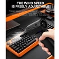 thumbnail image 3 of Electric Air Duster, 110000 RPM ABS Air Blower Duster  for Computer Keyboard, 3 of 7