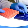 thumbnail image 7 of Basic Vinyl Exam Gloves, Synmax Latex-Free, Powder-Free, Non-Sterile Medical Disposable Gloves Box of 100 (Blue, Small), 7 of 7