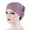 Purple, variant on Dalrosia Slouchy Hair Loss Beanies Hats Soft Cotton Cancer Hat Stretchy Sleeping Cap Headwear for Women