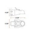 thumbnail image 2 of Curt 25330 Adjustable Channel Mount Trailer Coupler for 2-5/16-Inch Balls, 2 of 5