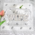thumbnail image 3 of Uobin Clear For Bride Wedding Travel Toiletry Organizer Tote With Handle Bridesmaid Storage Pouch, 3 of 7