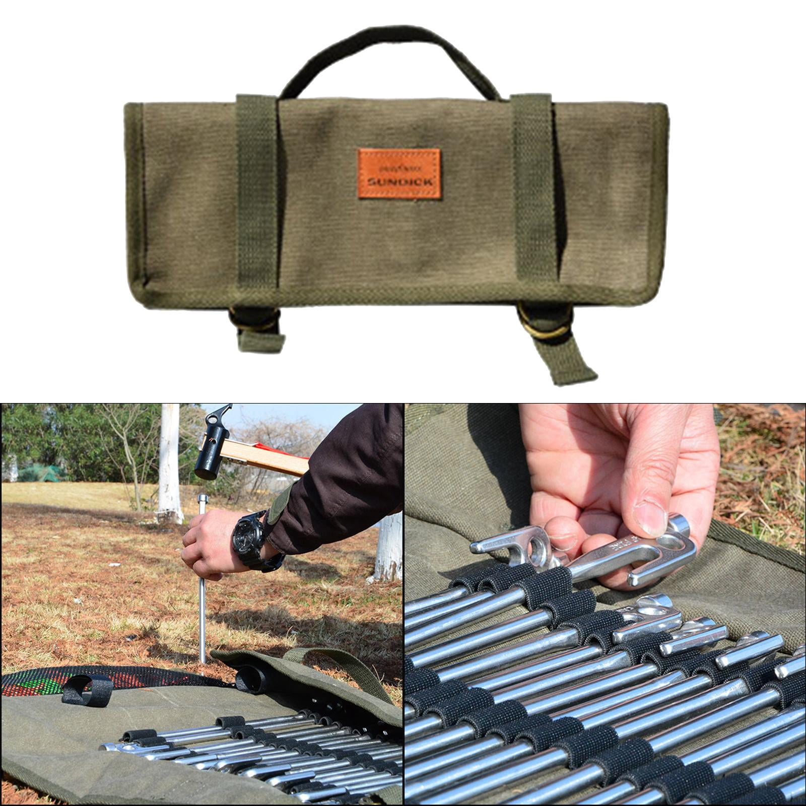 Cloth Tent Stake Outdoor Portable Camping Case Pegs Camping Hiking Tent Stakes Nails Practical Durable , ,