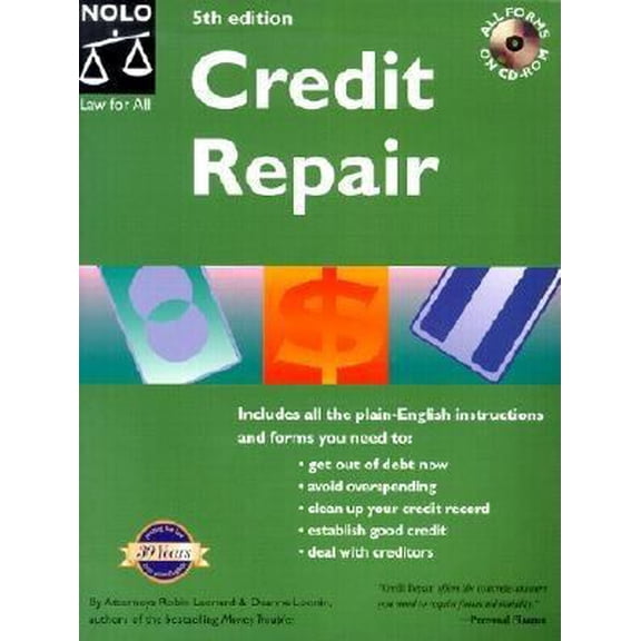 Pre-Owned Credit Repair (with CD-Rom) (Paperback) 0873377699 9780873377690