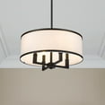 thumbnail image 2 of 62615-07 Livex Lighting Park Ridge - 4 Light Pendant in New Traditional Style - 18 Inches wide by 18 Inches high-Bronze Finish    -Traditional, 2 of 10