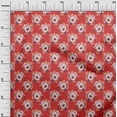 thumbnail image 3 of oneOone Cotton Flex Red Fabric Asian Retro Floral Craft Projects Decor Fabric Printed By The Yard 40 Inch Wide, 3 of 4