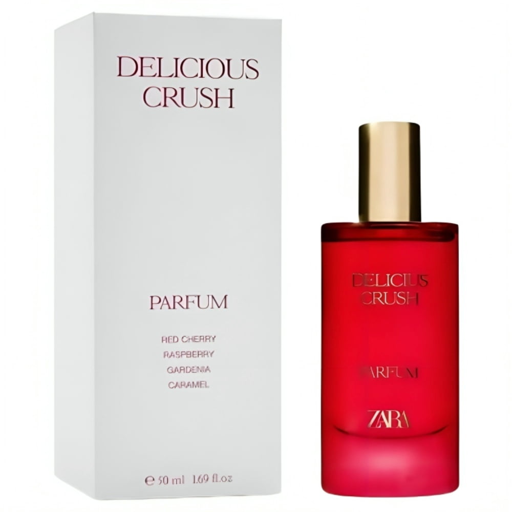 Zara Delicious Crush Women Perfume Sweet and Sophisticated Fragrance Scent with Cherry Raspberry Gardenia & Caramel EDP Eau de Parfum 50ml (1.7 fl. oz.)