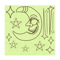 thumbnail image 1 of Pegatinas de pared luminosas de estilo constelación para el hogar, guardería, estrellas, Luna Luna estrellas Zulema Calcomanías de pegatinas de pared luminosa, 1 of 8