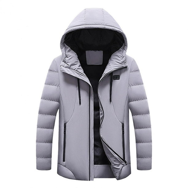 Veste chauffante intelligente pour hommes et femmes, automne et hiver, veste  de voyage chauffante en fibre