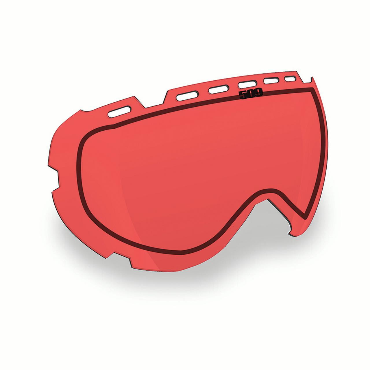 509 Aviator Oversized Anti-Scratch Dual-Pane Snowmobile Snocross Goggle Lenses by 509