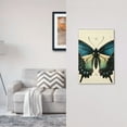 thumbnail image 5 of Balery Blue Black Butterfly Art for Duplex Wall Plates Kit, Electrical Outlet Covers, Standard Size 1-Gang 5.0" x3.0", Electric Receptacle Plug Covers-Style V, 5 of 6