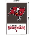 thumbnail image 3 of NFL Tampa Bay Buccaneers - Logo 21 Wall Poster, 22.375" x 34", 3 of 5