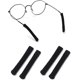 thumbnail image 1 of Actualización de tela de algodón suave para anteojos, puntas de patillas, retenedor de manga, antideslizante, elástico, cómodo, retenedores de anteojos, cojines para gafas de sol, anteojos, anteojos, 1 of 6