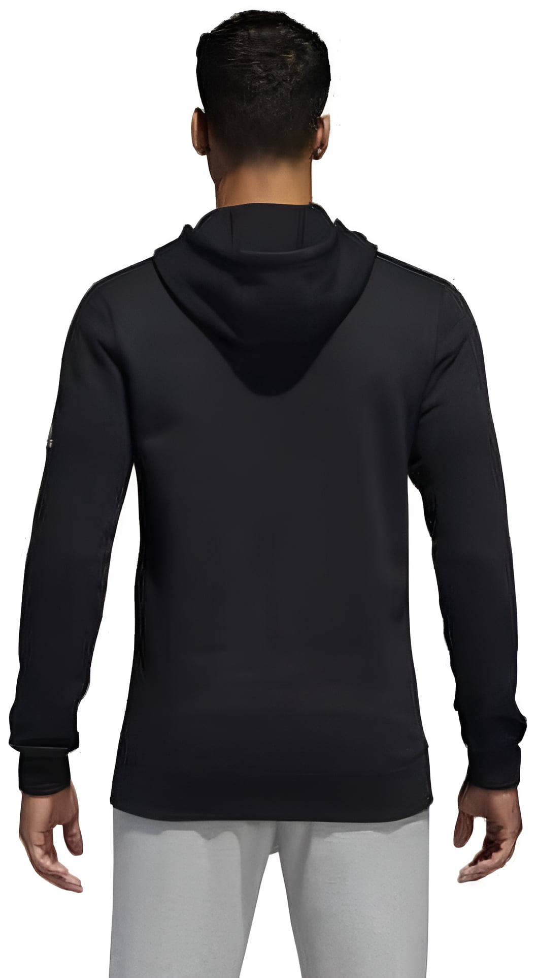 adidas Men's Fleece Hoody, Black