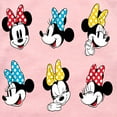 thumbnail image 3 of Disney Standard - Mickey & Friends - Minnie Mouse - All the Expressions of Minnie - Toddler And Youth Girls Raglan Graphic T-Shirt, 3 of 4