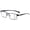 1, variant on Men's Progressive Multifocus Reading Glasses, Blue Light Blocking Semi-Rimless Eyeglasses for Daily Use