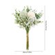 thumbnail image 3 of Ramo artificial de hortensias y paniculata | Arreglo floral artificial para bodas, decoración del hogar y accesorios de fotografía, 3 of 6
